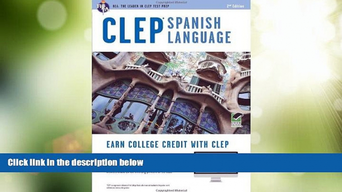 Price CLEPÂ® Spanish Language Book + Online (CLEP Test Preparation) (English and Spanish Edition)