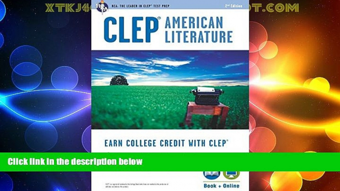 Price CLEPÂ® American Literature Book + Online (College Placement Test Preparation) Jacob Stratman