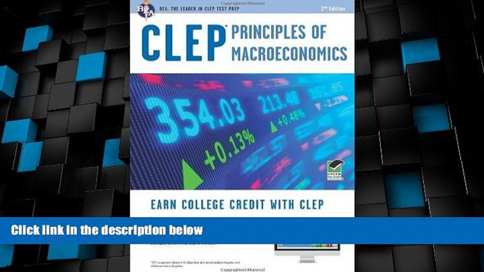 Price CLEPÂ® Principles of Macroeconomics Book + Online (CLEP Test Preparation) Richard Sattora On