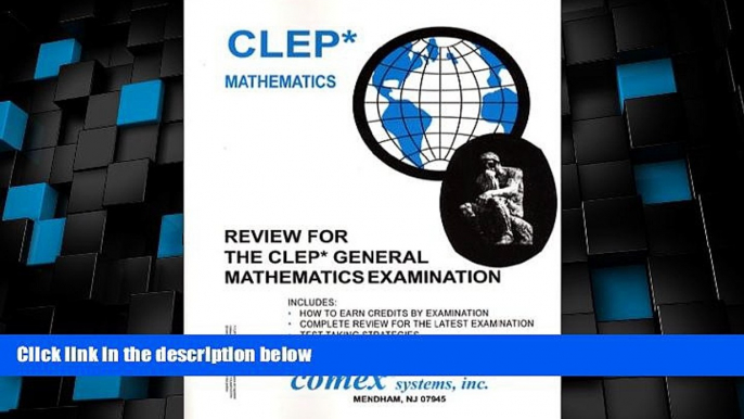 Best Price Review for the CLEP General Mathematics (Review for the Clep General Mathematics