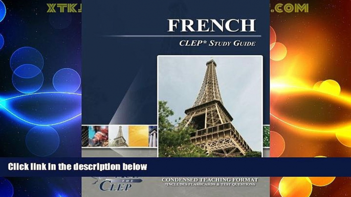 Price French CLEP Test Study Guide Ace the CLEP For Kindle