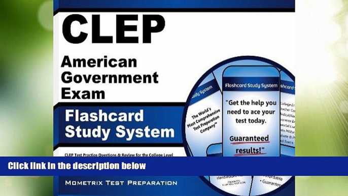 Best Price CLEP American Government Exam Flashcard Study System: CLEP Test Practice Questions