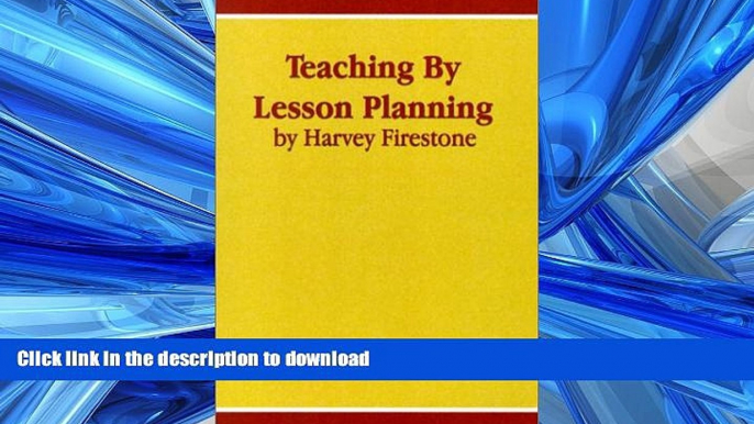 Hardcover Teaching By Lesson Planning