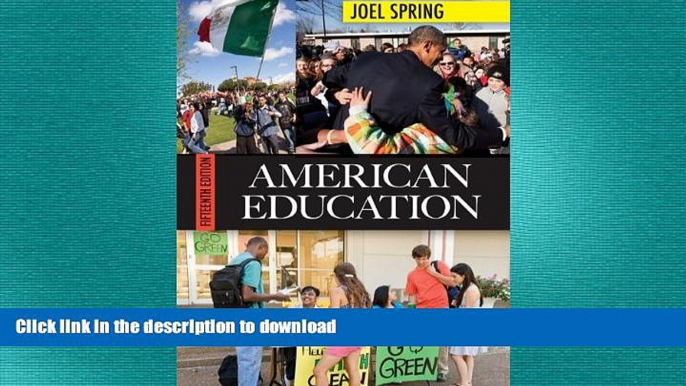 Pre Order American Education Full Book