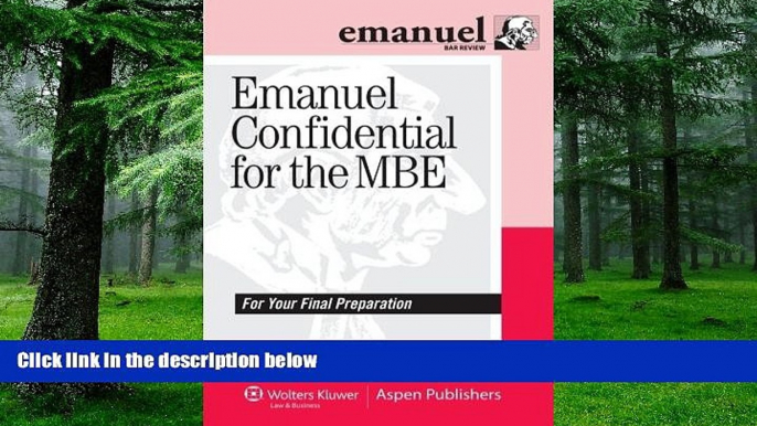 PDF Steven L. Emanuel Emanuel Confidential for the MBE For Ipad