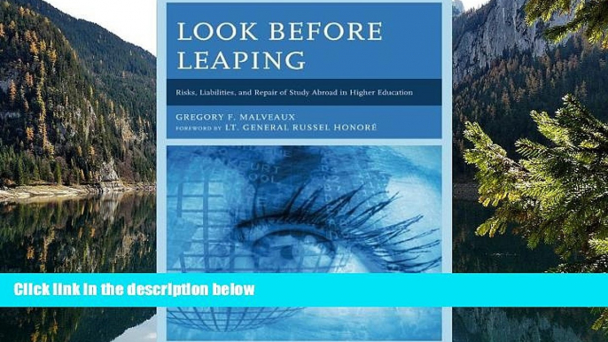 Online Gregory F. Malveaux Look Before Leaping: Risks, Liabilities, and Repair of Study Abroad in