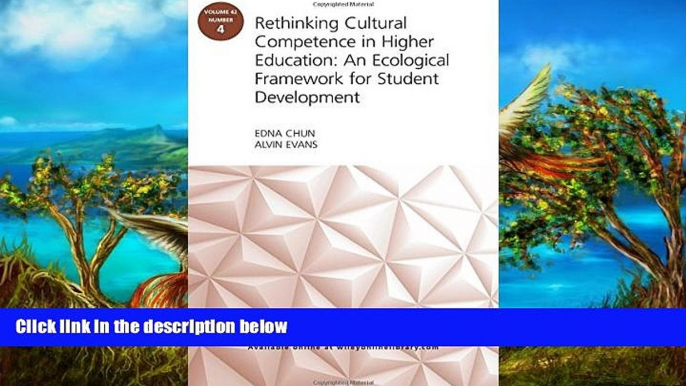 Read Online  Rethinking Cultural Competence in Higher Education: An Ecological Framework for