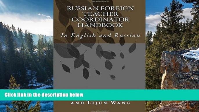 Buy Arthur H Tafero Russian Foreign Teacher Coordinator Handbook: In English and Russian (Russian