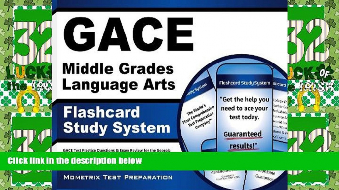 Price GACE Middle Grades Language Arts Flashcard Study System: GACE Test Practice Questions   Exam