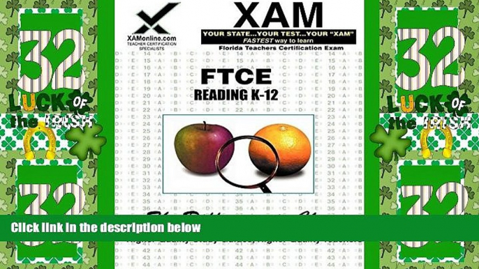 Best Price FTCE Reading K-12: Teacher Certification Exam (XAM FTCE-Florida) Sharon Wynne On Audio