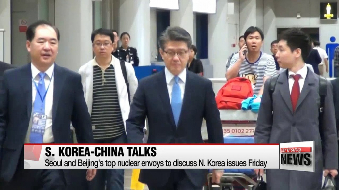 S. Korea, China six-party talks envoys to hold talks on N. Korea in Beijing