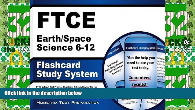 Best Price FTCE Earth/Space Science 6-12 Flashcard Study System: FTCE Test Practice Questions