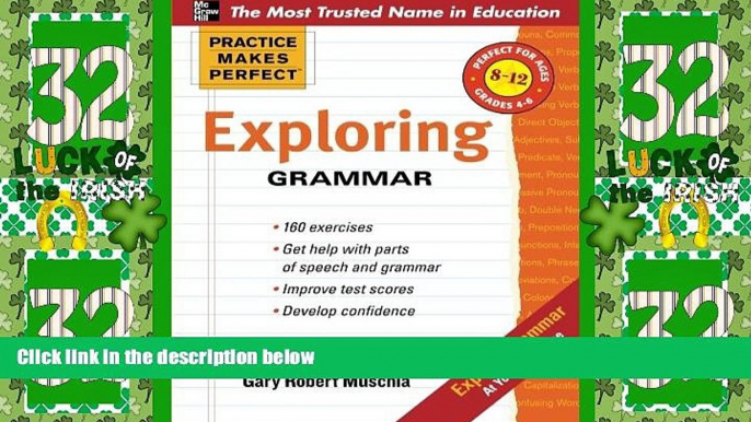 Price Practice Makes Perfect: Exploring Grammar (Practice Makes Perfect Series) Gary Muschla For