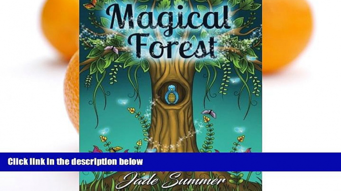 Pre Order Magical Forest: An Adult Coloring Book with Enchanted Forest Animals, Fantasy Landscape