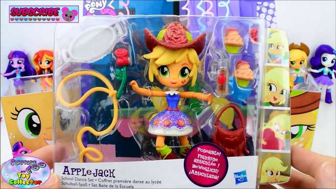 My Little Pony Equestria Girls Minis Applejack Surprise Cubeez Surprise Egg and Toy Collector SETC