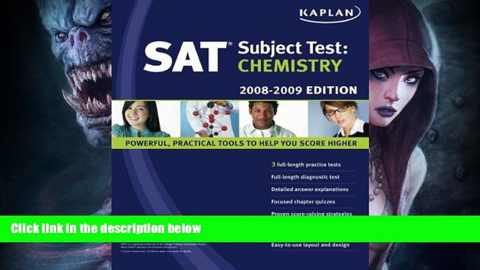 Buy  Kaplan SAT Subject Test: Chemistry, 2008-2009 Edition (Kaplan SAT Subject Tests: Chemistry)