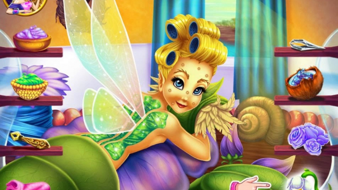 Tinker Bells Fairy Tiny Spa Beautifull Makeover Video Game For Kids HD