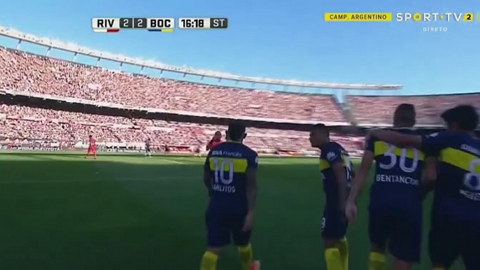 Carlos Tevez Goal HD  - River Plate 2-2 Boca Juniors 11.12.2016