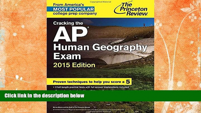 Buy  Cracking the AP Human Geography Exam, 2015 Edition (College Test Preparation) Princeton