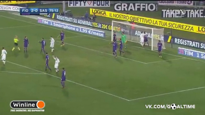 Fiorentina vs Sassuolo 2-1 - All Goals & highlights - 12.12.2016