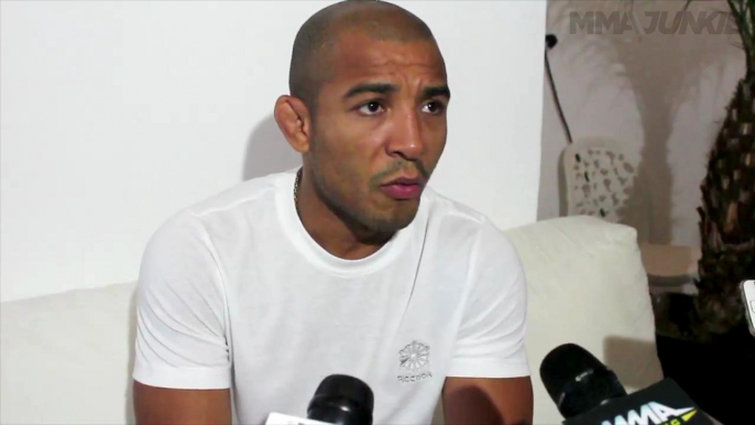 UFC champ Jose Aldo knew he was going to fight Holloway vs. Pettis winner, unsure about confusion