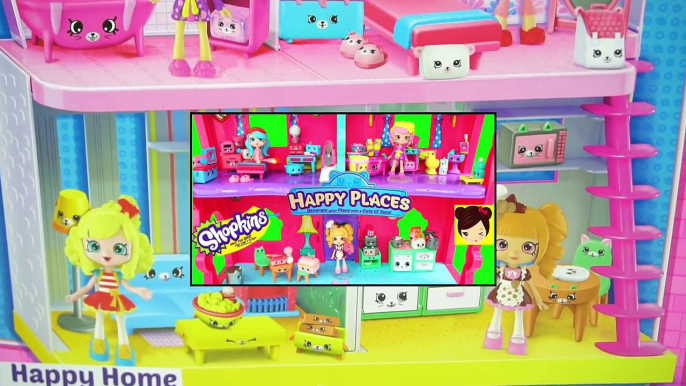 Shopkins Happy Places Casa de Muñecas Shoppies - Juguetes de Shopkins en Español