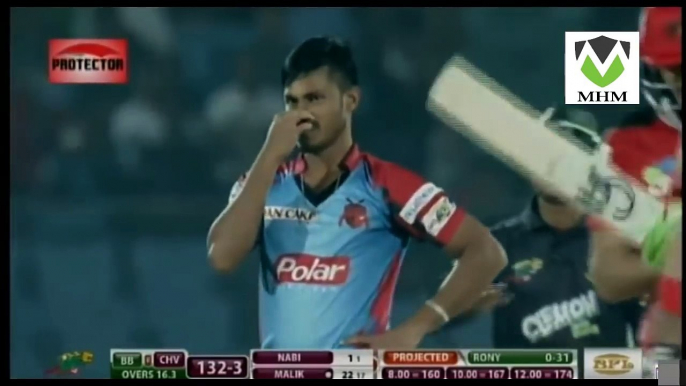 Shoaib Malik Got 63 Runs Of 29 Balls Vs Barisal Bulls Bpl 2016 Match 24