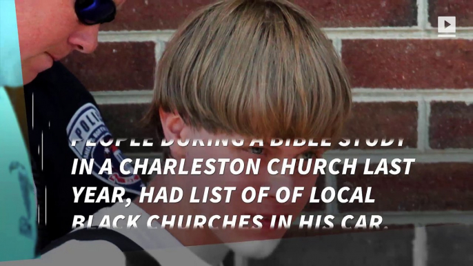 Dylann Roof had list of other local black churches in his car