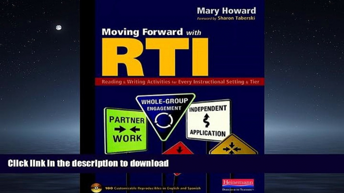 Read Book Moving Forward with RTI: Reading and Writing Activities for Every Instructional Setting