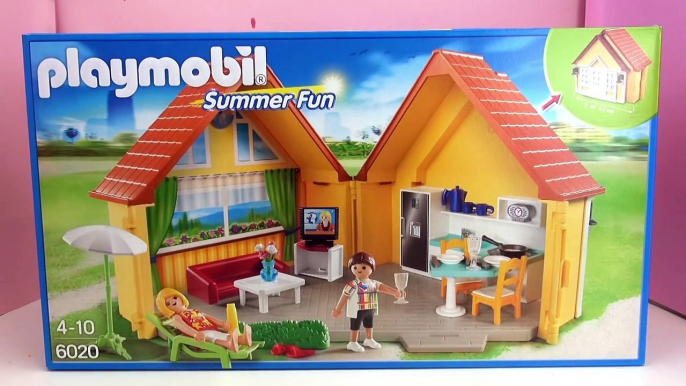 Playmobil Summer Fun - Das Playmobil Ferienhaus 6020 - Aufklapp-Ferienhaus Unboxing