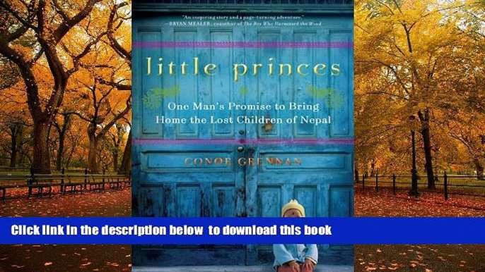 PDF [FREE] DOWNLOAD  Little Princes: One Man s Promise to Bring Home the Lost Children of Nepal