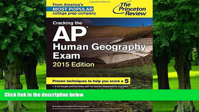 Buy Princeton Review Cracking the AP Human Geography Exam, 2015 Edition (College Test Preparation)