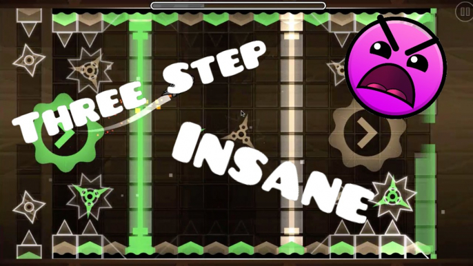 Geometry Dash - Three Step By ViPrIN [Insane]