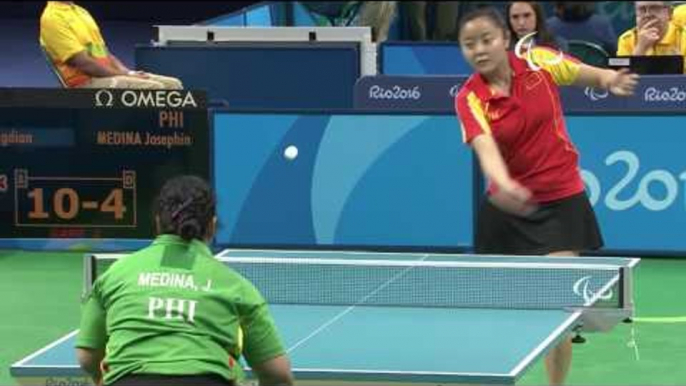 Table Tennis | CHI v PHI | Women's Singles - Class 8 Group B | Rio 2016 Paralympic Games