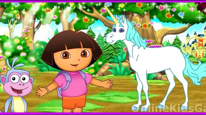 Dora The Explorer in The Tale of the Unicorn King Part 1 Doras Enchanted Forest Adventures