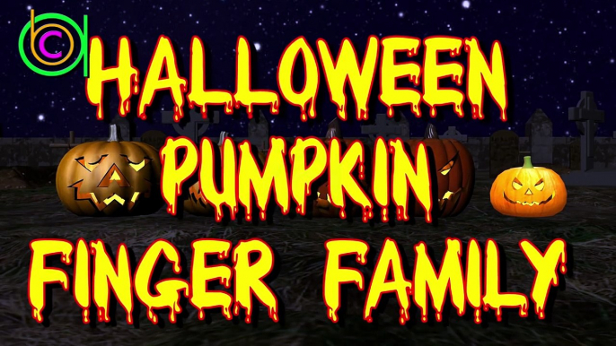 Pumpkin Finger Family Rhymes | Halloween Rhymes for Kids | 3D Finger Family