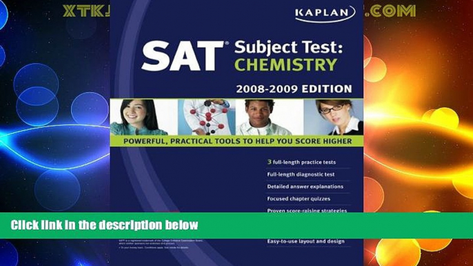 Price Kaplan SAT Subject Test: Chemistry, 2008-2009 Edition (Kaplan SAT Subject Tests: Chemistry)