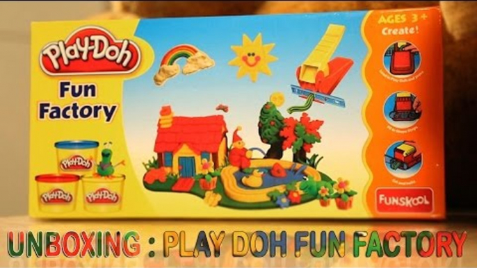 Play Doh Fun Factory | Unboxing | Unpacking Fun Factory