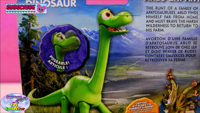 Disney Pixar The Good Dinosaur Large Figures - Arlo and Spot with Giant Beetle SETC