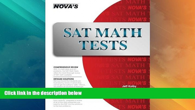 Best Price SAT Math Tests (Prep Course) Jeff Kolby On Audio