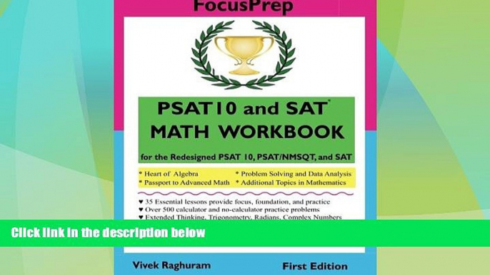 Price PSAT 10 and SAT MATH WORKBOOK: for the Redesigned PSAT 10, PSAT/NMSQT, and SAT Vivek