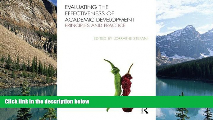 Buy  Evaluating the Effectiveness of Academic Development: Principles and Practice Full Book