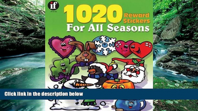 Read Online  1020 Reward Stickers For All Seasons, Grades PK - 6 Full Book Download