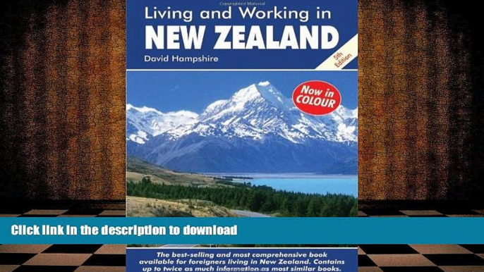 Hardcover Living and Working in New Zealand: A Survival Handbook (Living   Working in New Zealand)