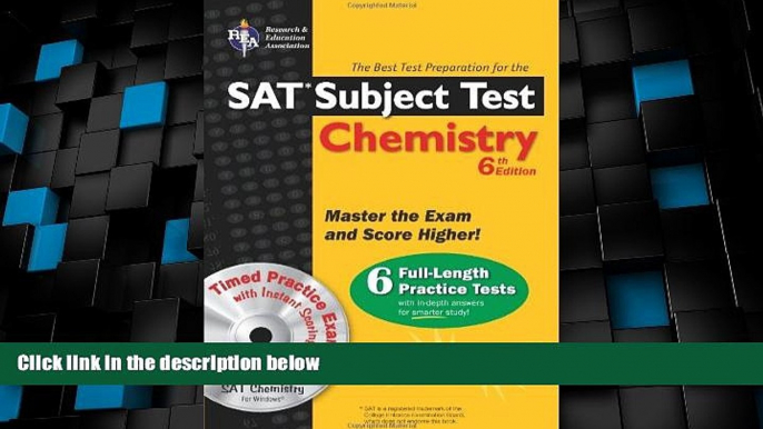 Best Price SAT Subject Testâ„¢: Chemistry with CD (SAT PSAT ACT (College Admission) Prep) The