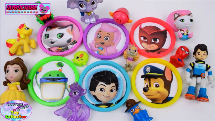 Learn Colors PJ Masks Team Umizoomi Disney Jr Nick Jr Episode Surprise Egg and Toy Collector SETC