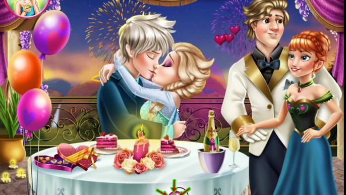 Elsa Valentines Day Kiss - Disney Frozen Kissing Games for Kids 2016 HD