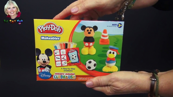 Play-Doh Disney Makeables Set Featuring Mickey Mouse & Donald Duck by Hasbro Toys!