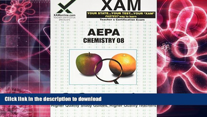 Pre Order AEPA Chemistry 08 (XAM CSET) Full Book