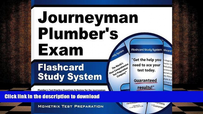 Read Book Journeyman Plumber s Exam Flashcard Study System: Plumber s Test Practice Questions